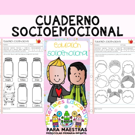 Cuaderno Socioemocional por Materiales Educativos Maestras